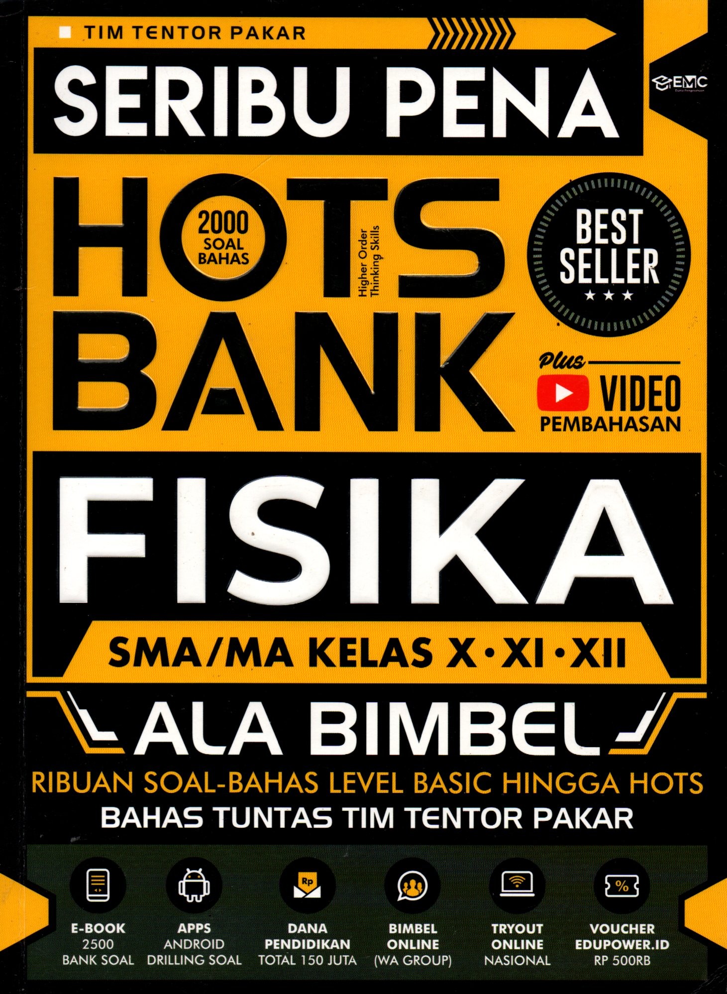 Sampul Seribu Pena Hots Bank Fisika SMA / Penyunting: Tim Redaksi