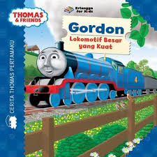 Sampul Thomas & Friends : Gordon Lokomotif Besar Yang Kuat