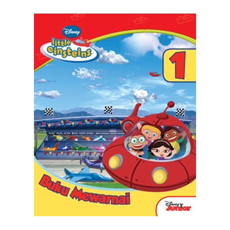 Sampul Little Einsteins : Buku Mewarnai Jilid 1