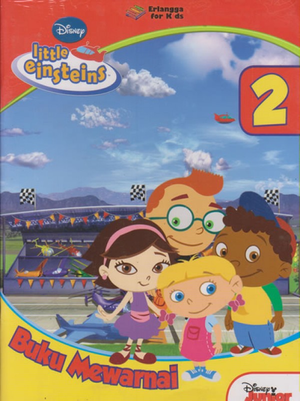 Sampul Little Einsteins : Buku Mewarnai Jilid 2