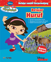 Sampul Litel Einstensins :  Belajar Huruf