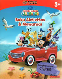 Sampul Buku Aktivitas & Mewarnani (3+)