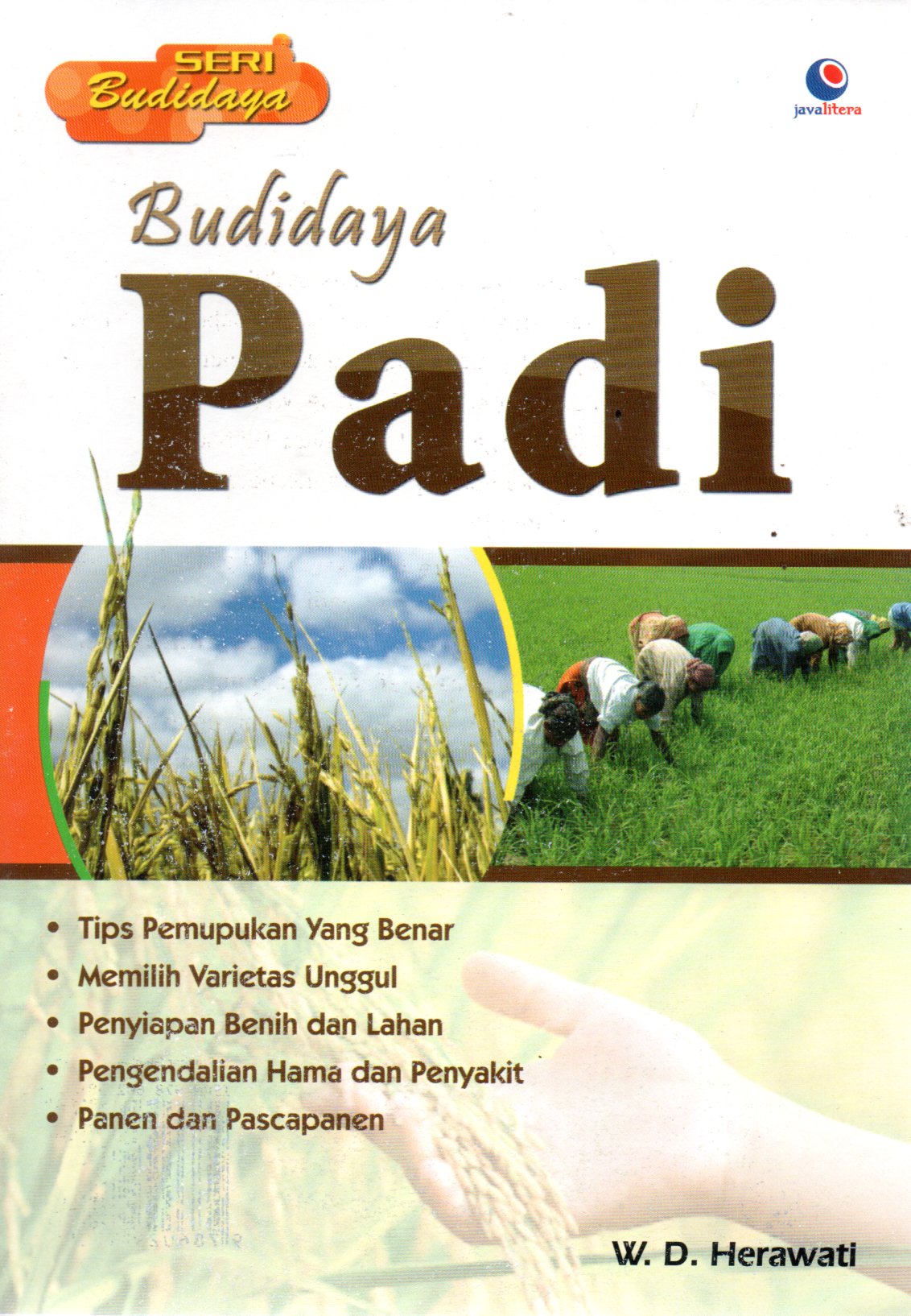 Sampul Budidaya Padi :  Seri Budidaya / Penyunting: Chrisna