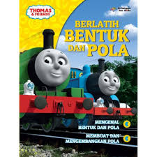 Sampul Thomas & Friends Berlatih Bentuk Dan Pola