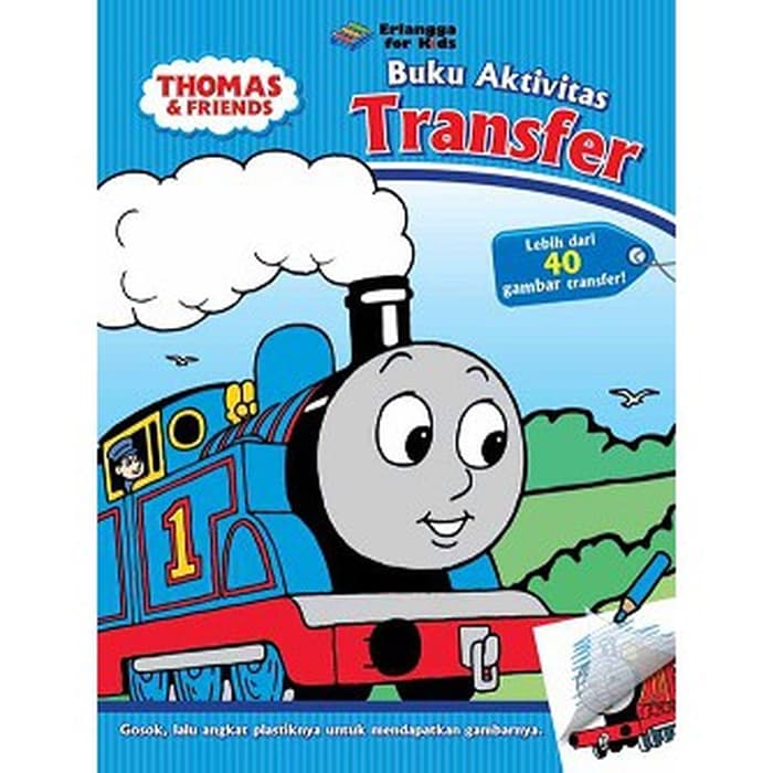 Sampul Thomas and Friends :  Buku Aktivitas Transfer