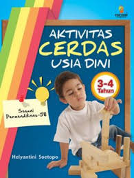 Sampul Aktivitas Cerdas Usia Dini 3-4 Tahun