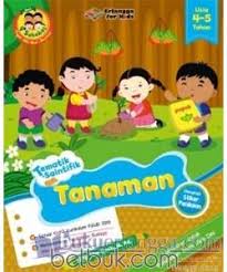 Sampul Tenati Saintifik : Tanaman :  Untuk Usia 4-5 tahun