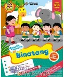 Sampul Tematik Saintifik : Binatang Untuk Usia 5-6 tahun