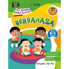 Sampul Belajar Sambil Bermain Berbahasa 4-5 Tahun
