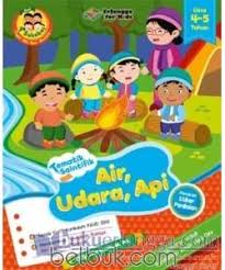 Sampul Air, Udara, Api Usia 4-5 Tahun
