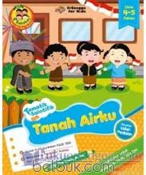 Sampul Tematik Saintifik : Tanah Airku :  Usia 4-5 tahun