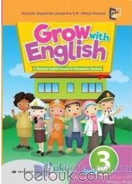 Sampul Grow With English (3) :  A Thematic Englis Course for Elementary Students