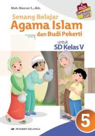 Sampul Senang Belajar Agasma ISalam Dan Budi Perkerti (5) :  Untuk SD Kelas V