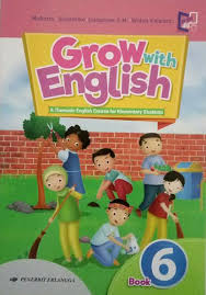 Sampul Grow With English (6) :  A Thematic English Course for Elementary Students