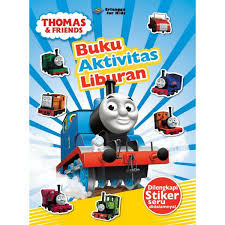 Sampul Thomas & Friends Buku Aktivitas Liburan