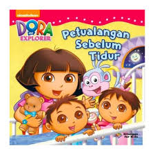 Sampul Pertualangan Sebelum Tidur :  Dora the Explorer / Penerjemah: Grace