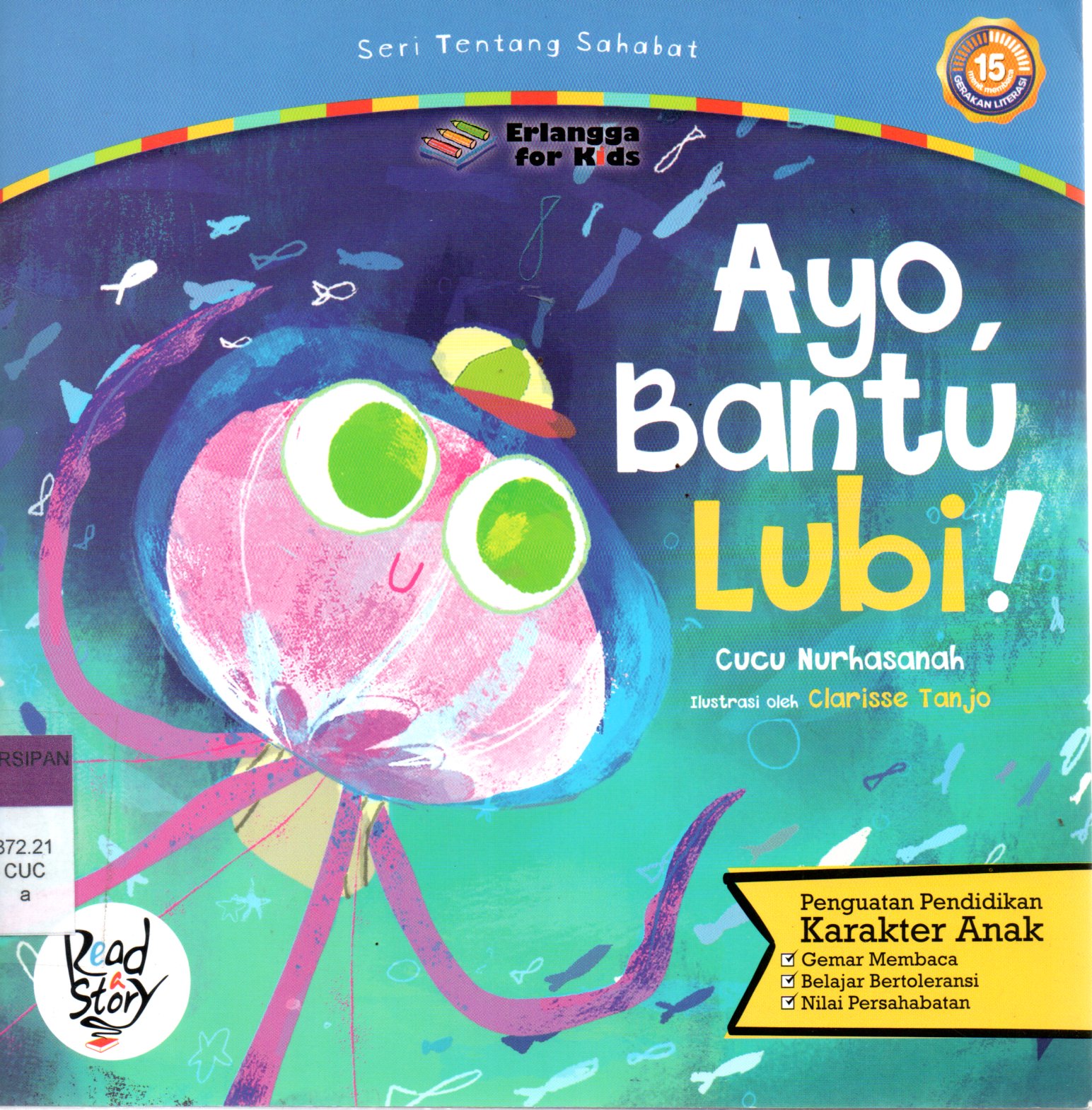 Sampul Ayo, Bantu Lubi! :  Seri Tentang Sahabat / Ilustrasi: Clarisse Tanjo