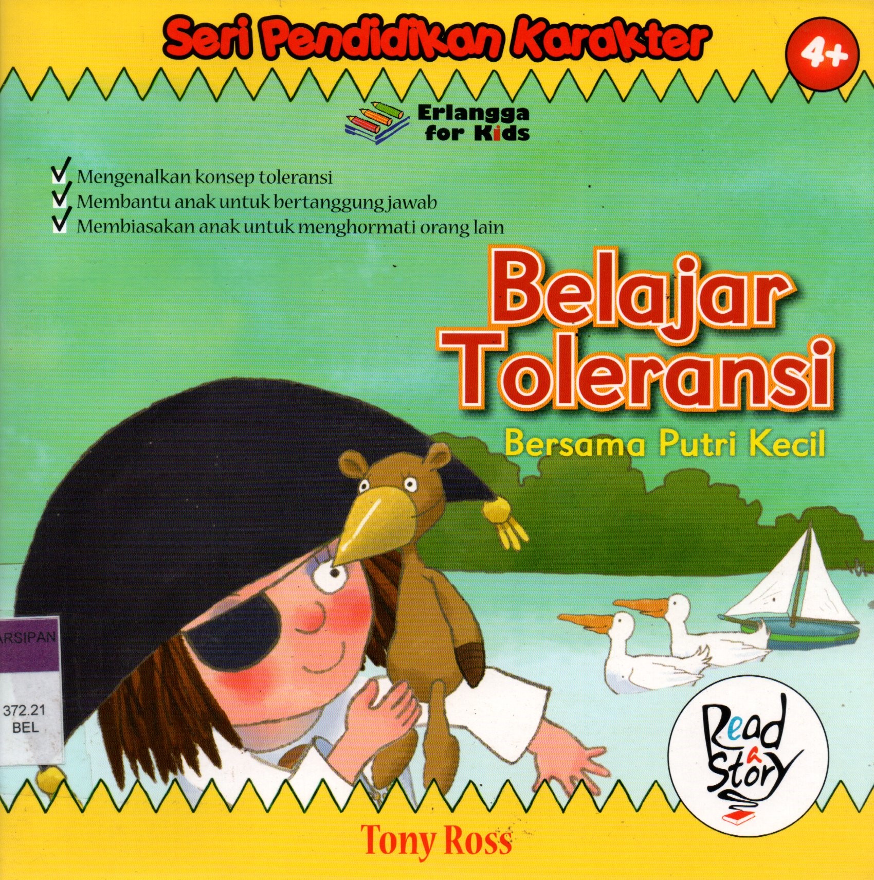 Sampul Belajar Toleransi :  Bersama Putri Kecil / Penerjemah: Devri Bernadi Putera