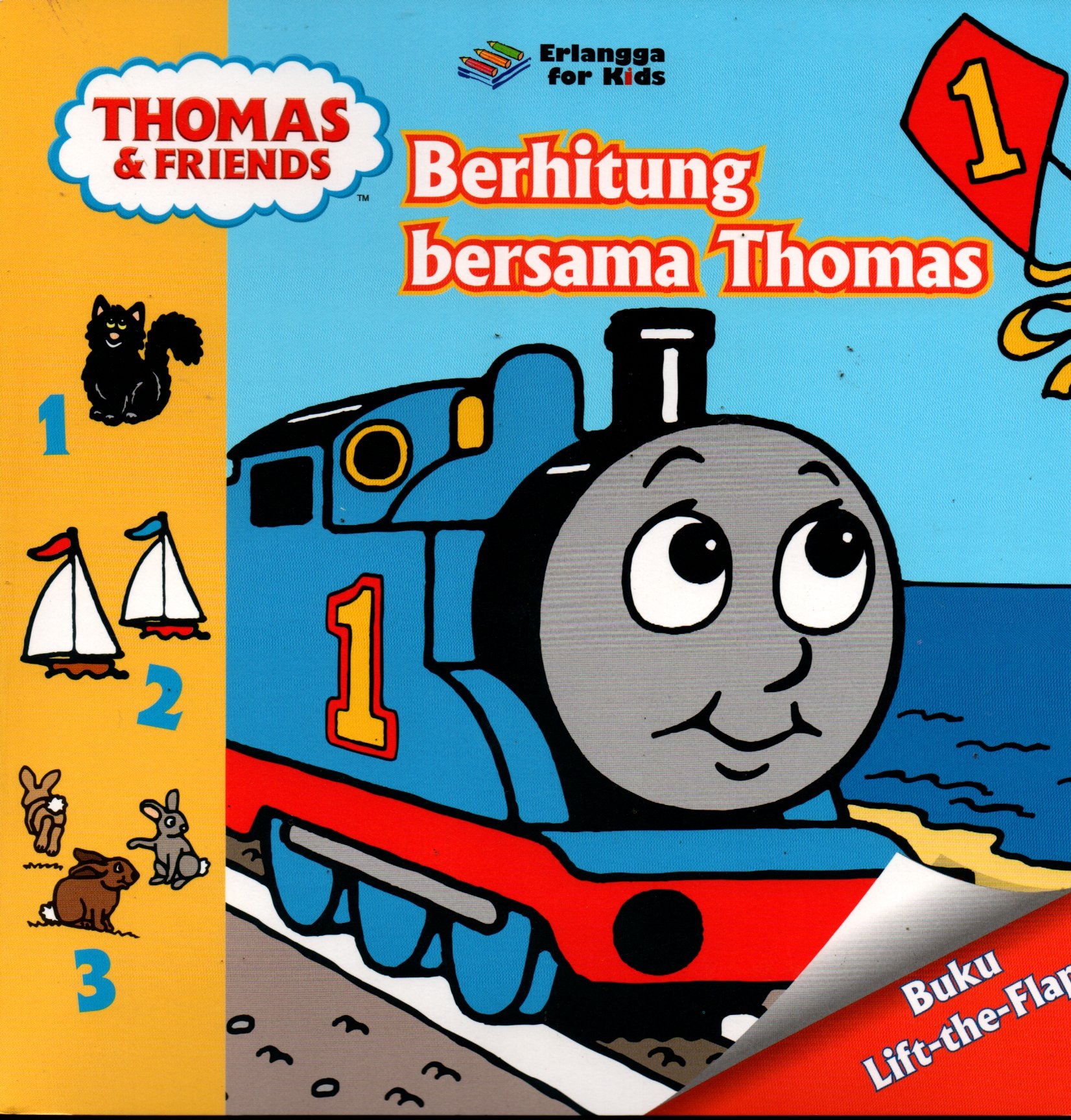 Sampul Thomas and Friends :  Berhitung Bersama Thomas / Penerjemah: Winny Rachmayanti, Editor: Tessa Febiani, Dwi Kartika Wardhani