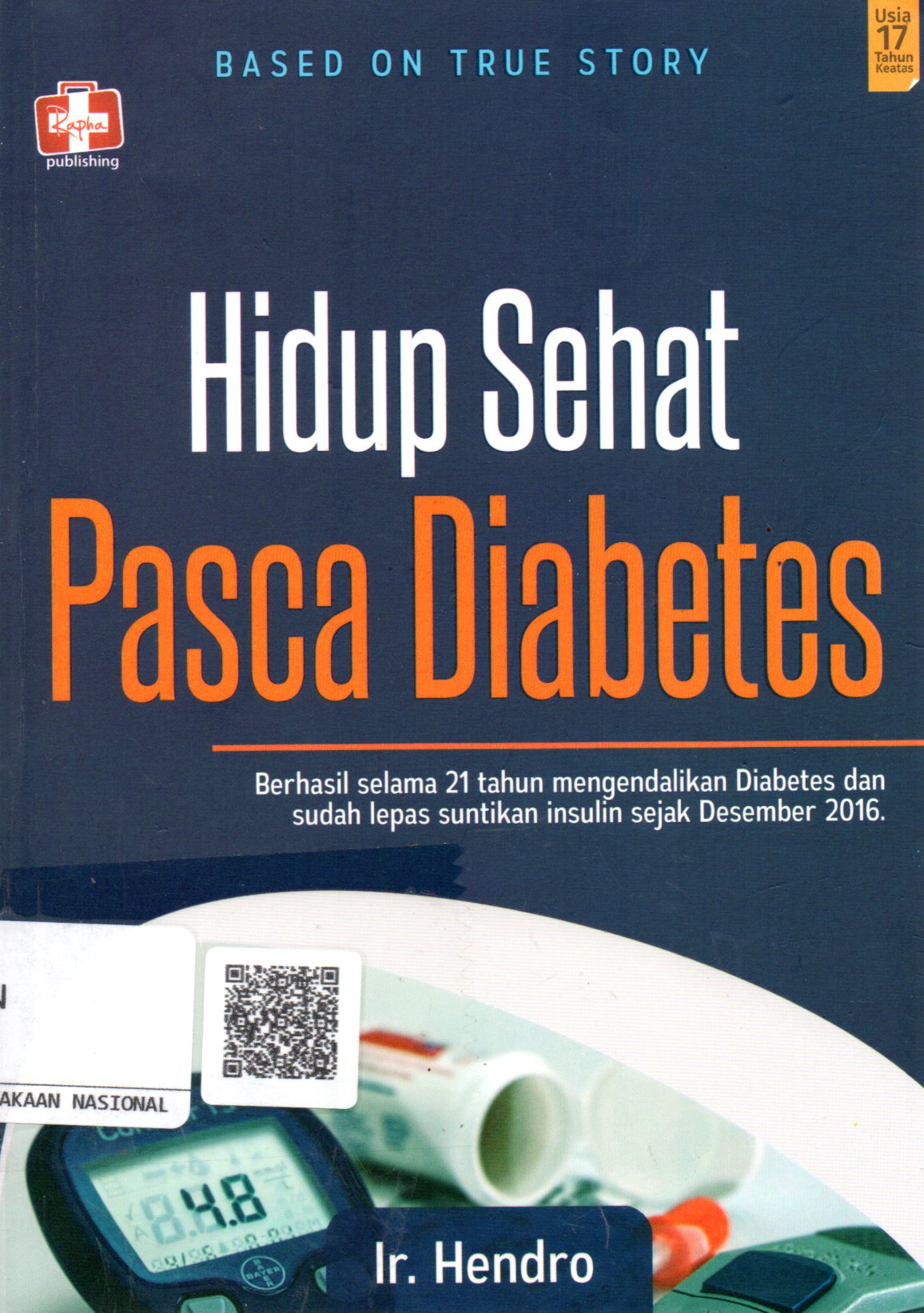 Sampul Hidup Sehat Pasca Diabetes / Editor: Arie Prabawati