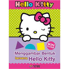 Sampul Hello Kitty :Menggambar Bentuk Bersama Hello Kitty