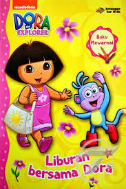 Sampul Dora The Explorer :  Liburan Bersama Dora / Penerjemah: Grace