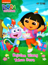 Sampul Dora The Explorer : Kejutan Ulang Tahun Dora