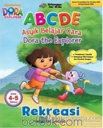 Sampul ABCDE (Asyik Belajar Cara DoraThe Explorer) Rekreasi Usia 4-5 Tahun