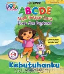 Sampul ABCDE (Asyik Belajar Cara Dora The Explorer) Kebutuhan Usia 4-5 Tahun