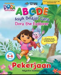 Sampul ABCDE (Asyik Belajar Cara Dora The Explorer) :  Pekerjaan Usia 5-6 Tahun / Editor: Annisa Rahmania