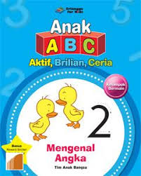 Sampul Anak ABC Aktif, Brilian, Ceria :  Mengenal Angka