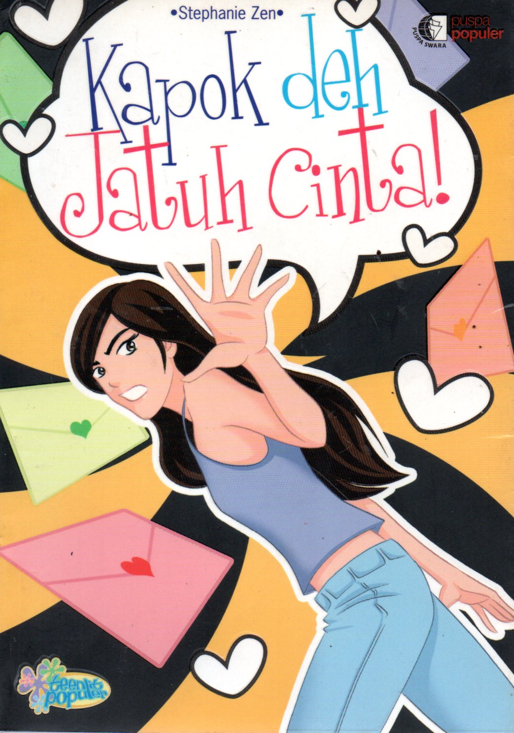 Sampul Kapok deh Jatuh Cinta / Penyunting: Novika
