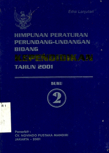 Sampul Himpunan Peraturan Perundang-Undangan Bidang Pendidikan