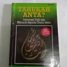 Sampul Tahukah Anta? Informasi Unik Dan Menarik Seputar Dunia Islam / Yoli Hemdi & A.Muaz