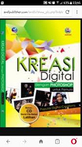 Sampul Kreasi Digital Denagn Photoshop Untuk Pemula :  Popular Digital Creations