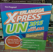 Sampul erlangga X-press UN 2015 Untuk SMA/MA Geografi