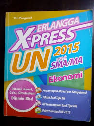 Sampul Erlangga X-Press UN SMA/MA 2015 Ekonomi