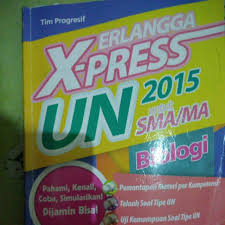 Sampul Erlangga X-Press  UN SMA/MA 2015 Biologi