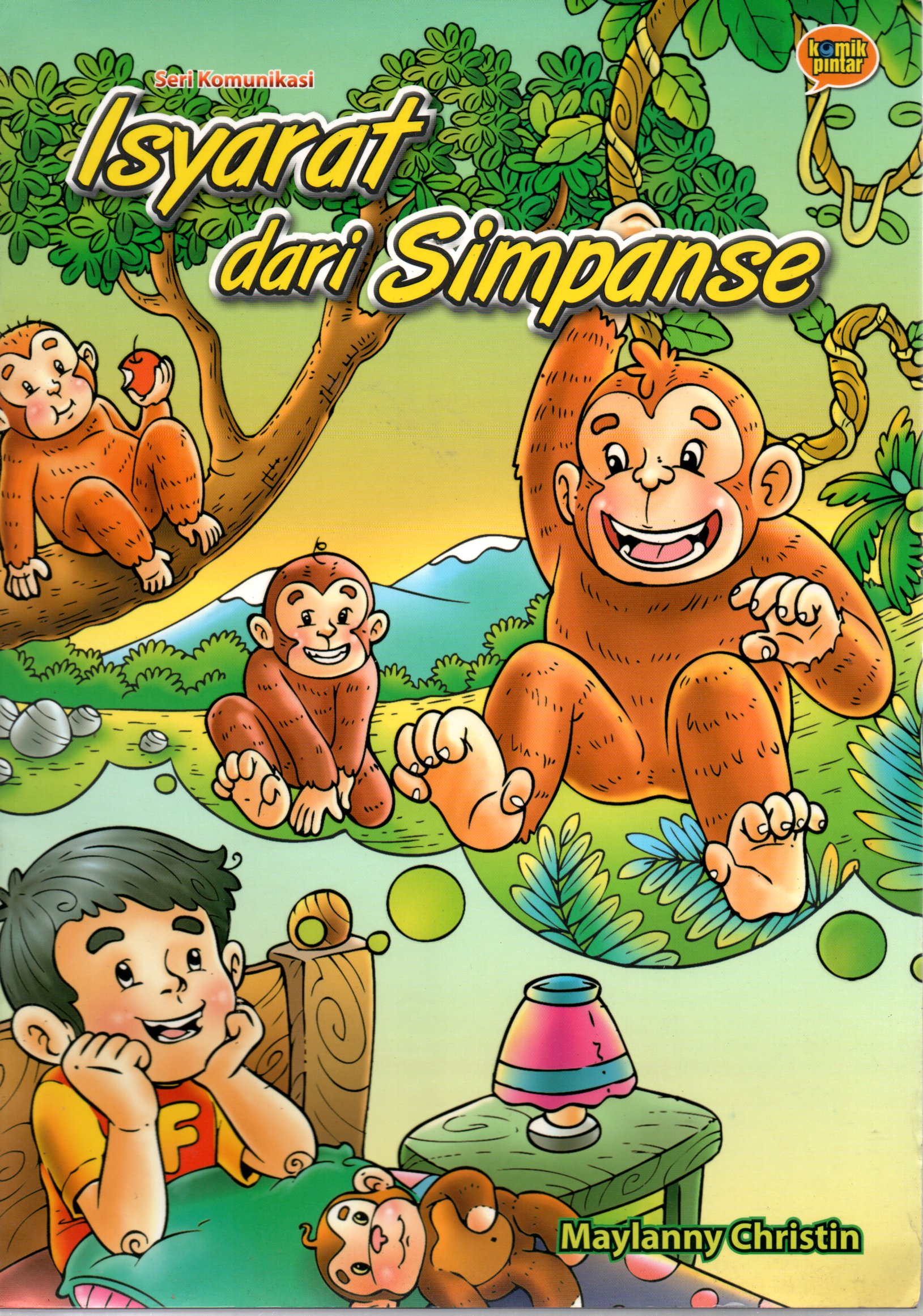 Sampul Isyarat dari Simpanse / Editor: Elisa Dwi Ratna