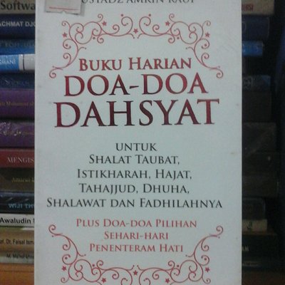 Sampul Buku Harian Doa-Doa Dahsyat