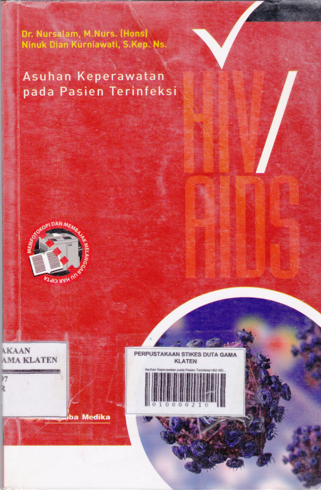 Sampul Asuhan Keperawatan Pada Pasien Terinfeksi HIV Aids