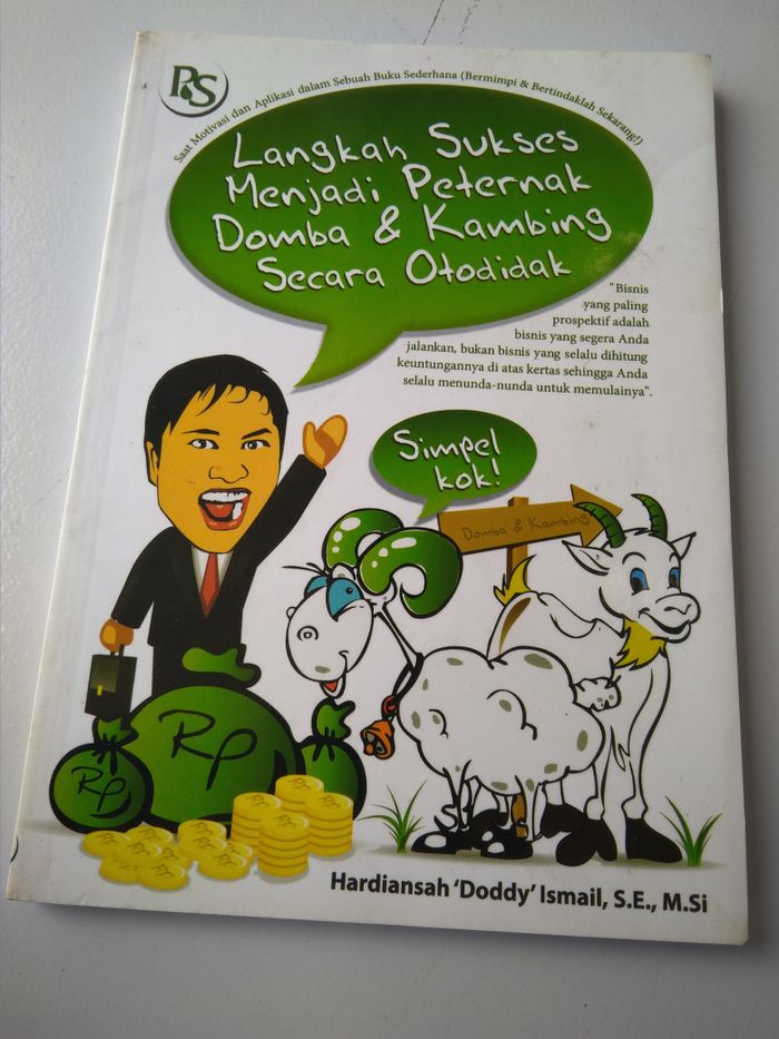 Sampul Langkah Sukses Menjadi Peternak Domba & Kambing / Hardiansyah "Doddy" Ismail, SE. M.Si.