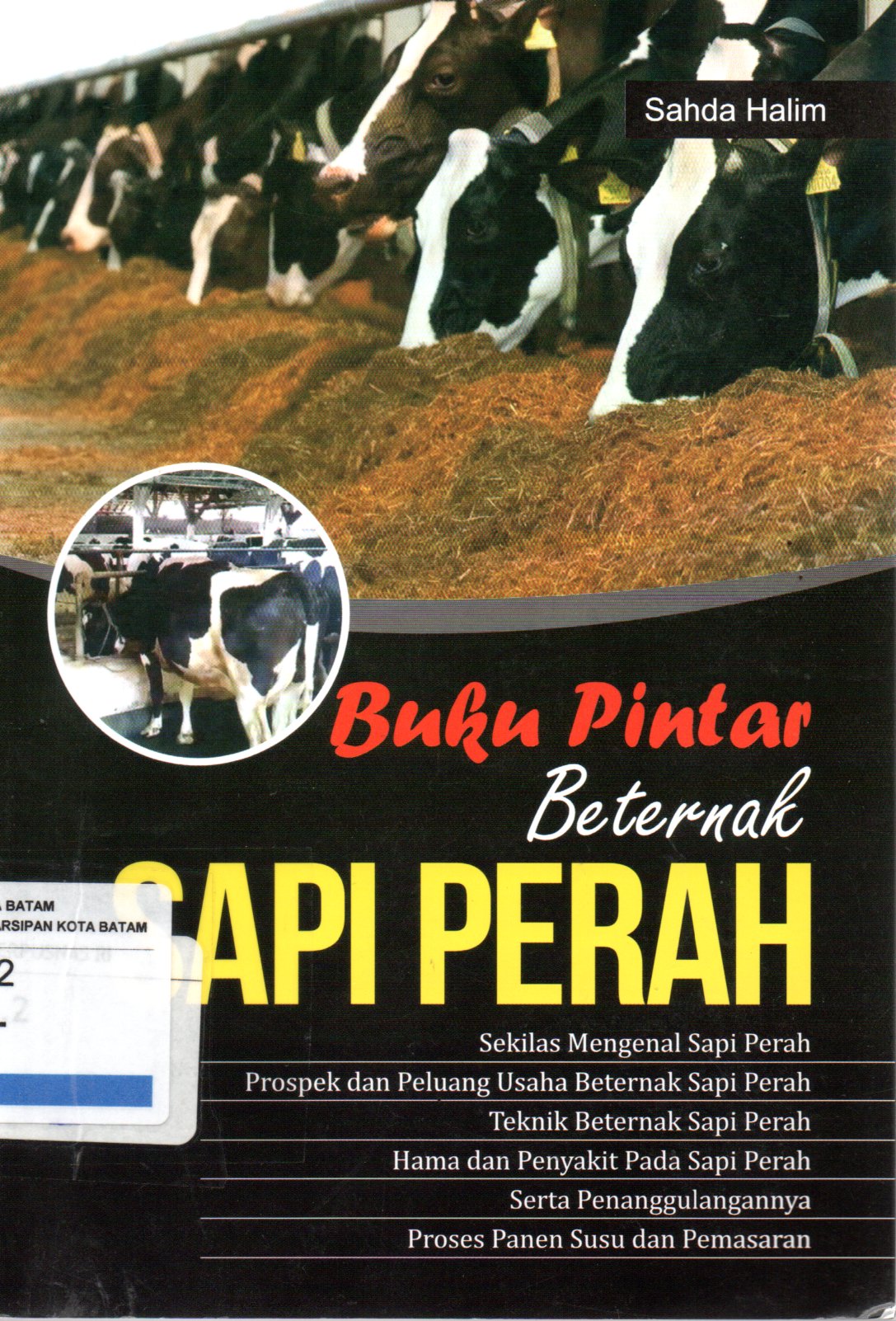 Sampul Buku Pintar Beternak Sapi Perah