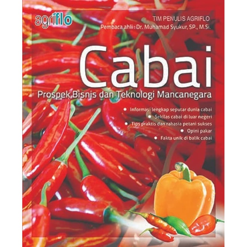Sampul Cabai :  Prospek Bisnis dan Teknologi Mancanegara / Tim Penulis Agriflo