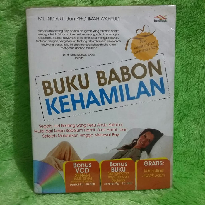Sampul Buku Babon Kehamilan / MT. Indiarti dan Kotimah Wahyudi