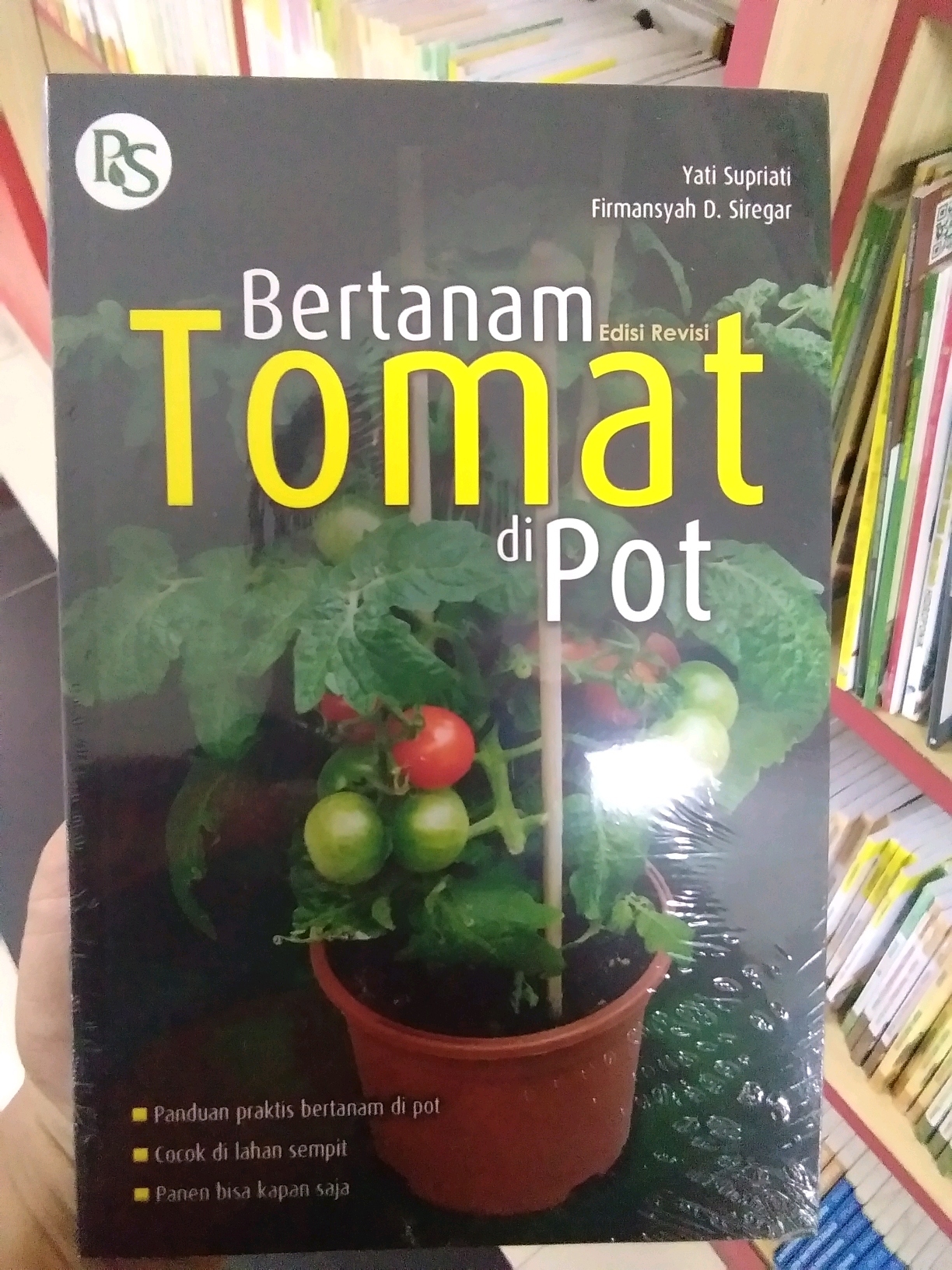 Sampul Bertanam Tomat di Pot / Yati Supriati, Firmansyah D. Siregar