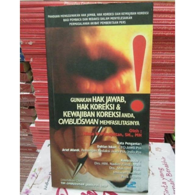 Sampul Gunakan Hak Jawab, Hak Koreksi, & Kewajiban Koreksi Anda, Ombudsman Memfasilitasinya