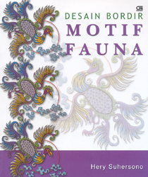 Sampul Desain Bordir Motif Fauna