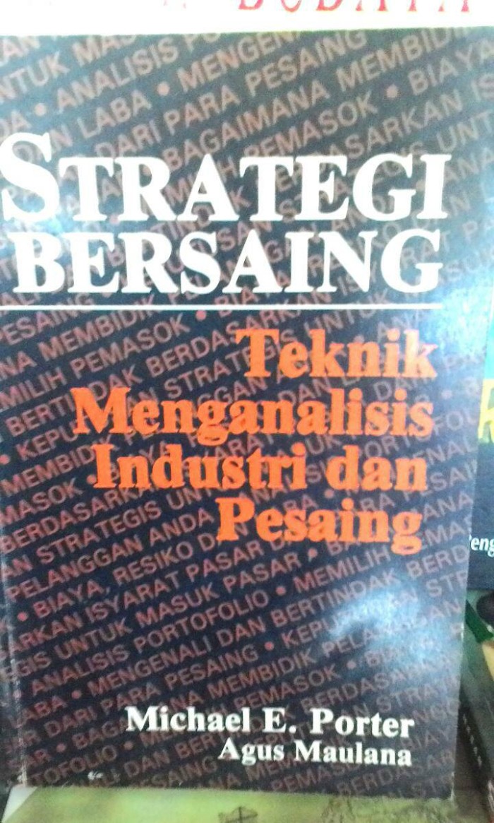 Sampul Strategi Bersaing :  Teknik Menganalisis Industri dan Pesaing