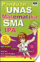 Sampul Panduan UNAS Matematika SMA IPA / Titus Supomo, S.TP